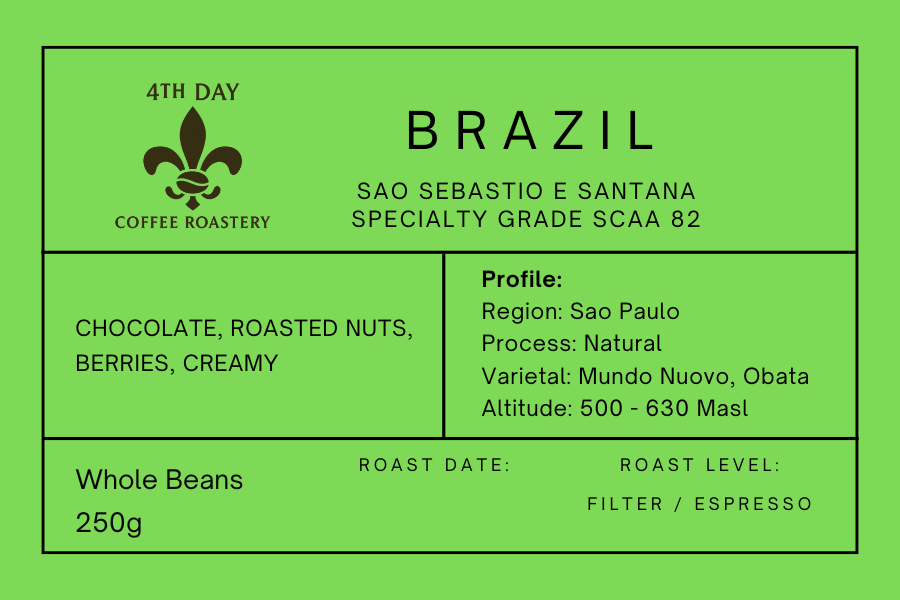 Brazil Sao Sebastio É Santana 250g