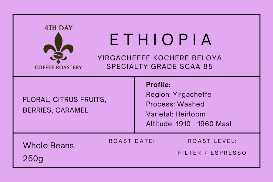 Ethiopia Kochere Beloya 250g